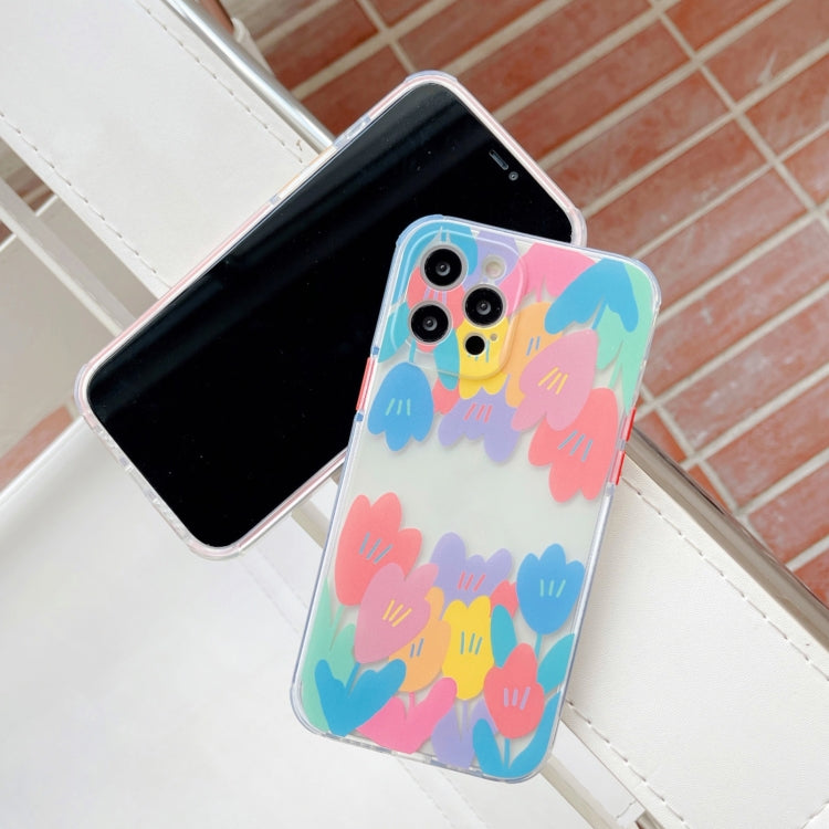 For iPhone 11 Pro Shockproof TPU Pattern Protective Case