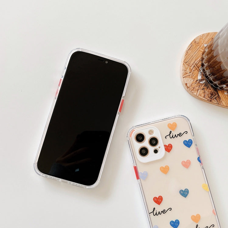 For iPhone 13 Shockproof TPU Pattern Protective Case