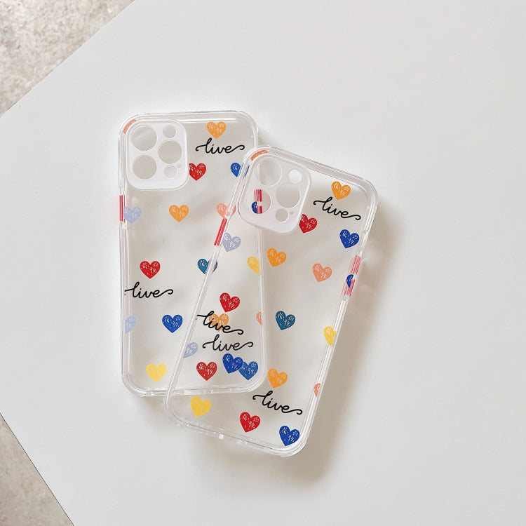 For iPhone 13 Shockproof TPU Pattern Protective Case