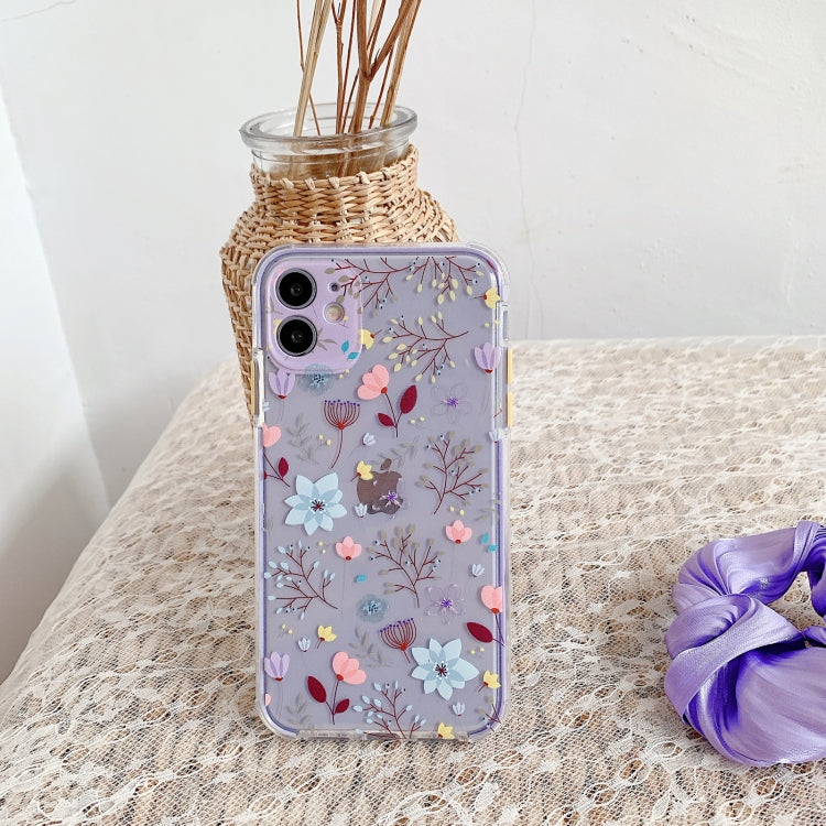 For iPhone 13 Shockproof TPU Pattern Protective Case