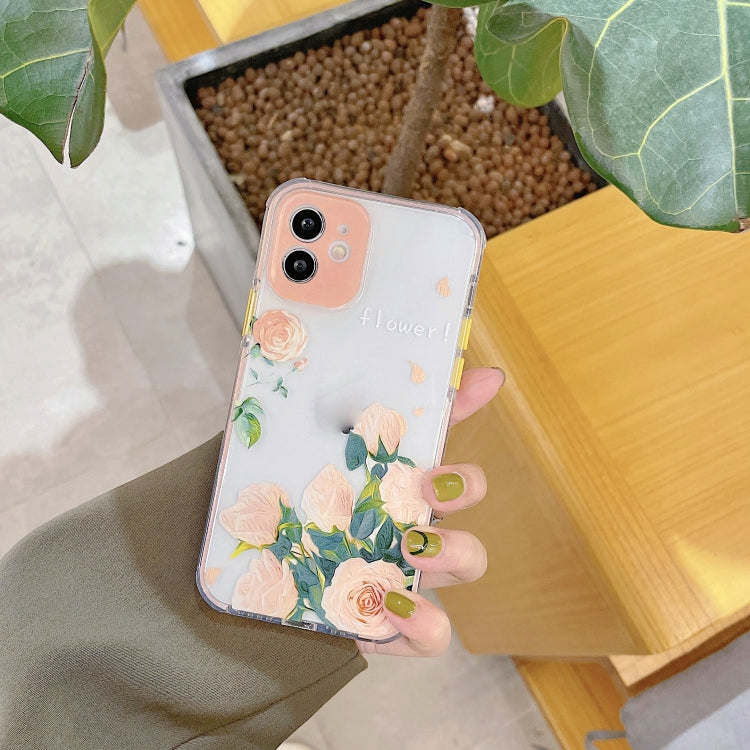 For iPhone 13 Shockproof TPU Pattern Protective Case