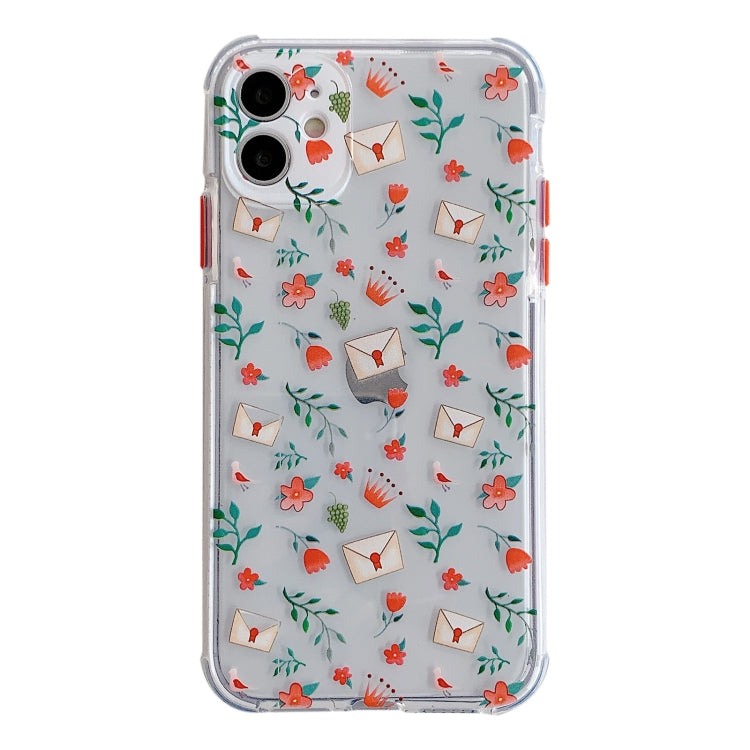 For iPhone 13 Pro Max Shockproof TPU Pattern Protective Case