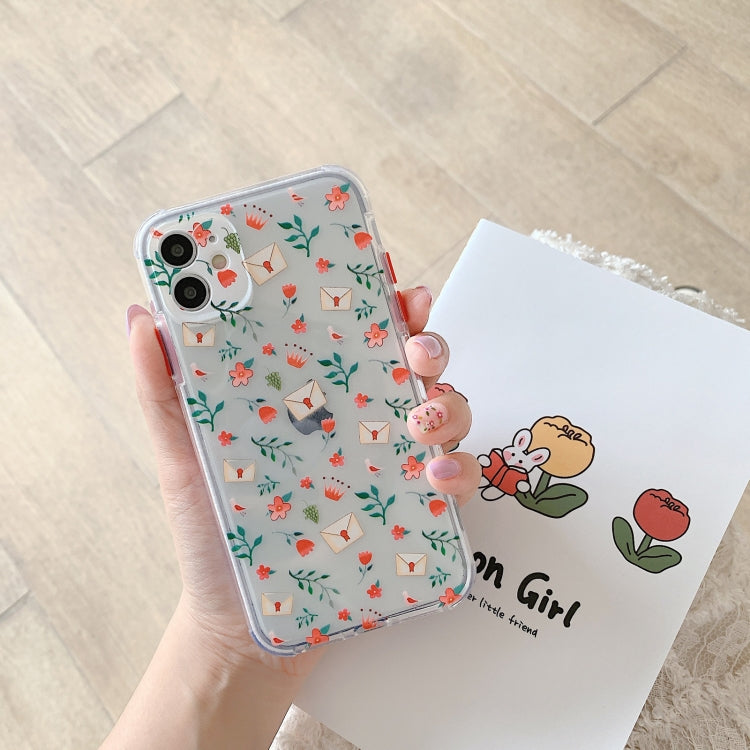 For iPhone 13 Pro Max Shockproof TPU Pattern Protective Case