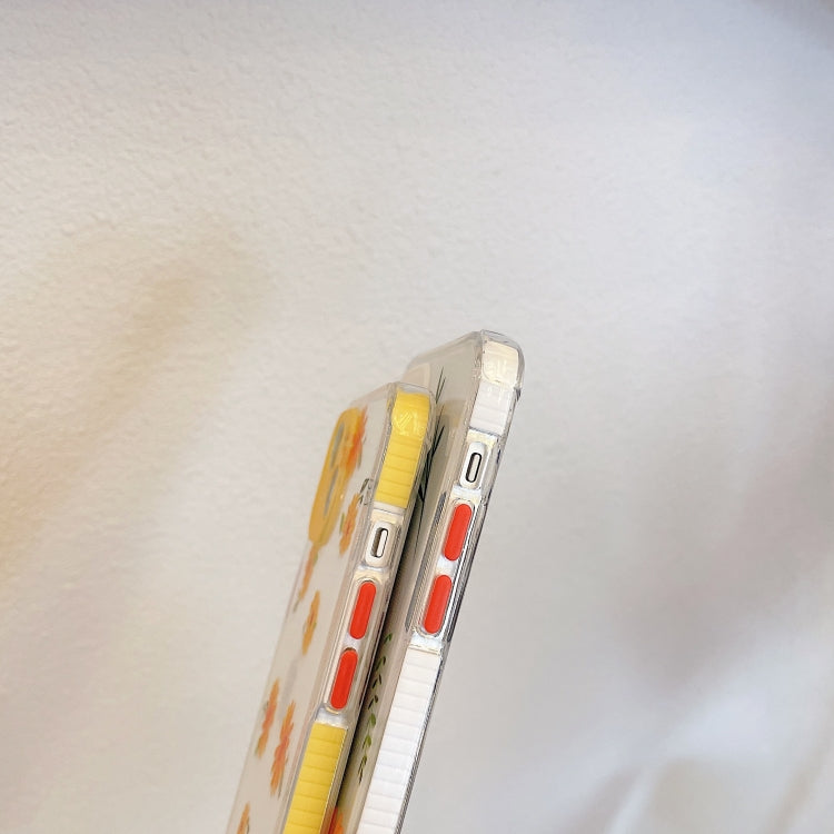 For iPhone 12 mini Shockproof TPU Pattern Protective Case