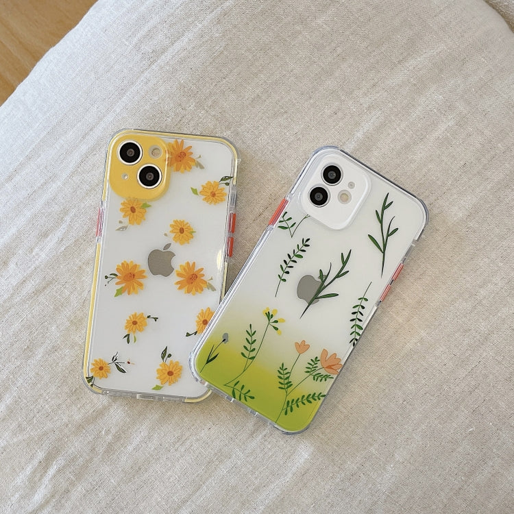 For iPhone 12 Shockproof TPU Pattern Protective Case