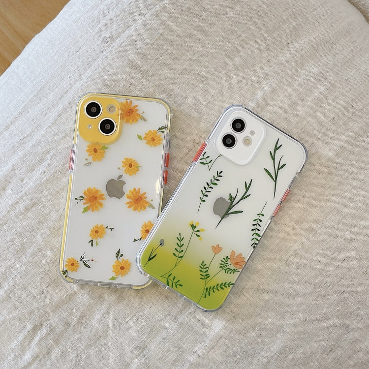 For iPhone 12 Shockproof TPU Pattern Protective Case