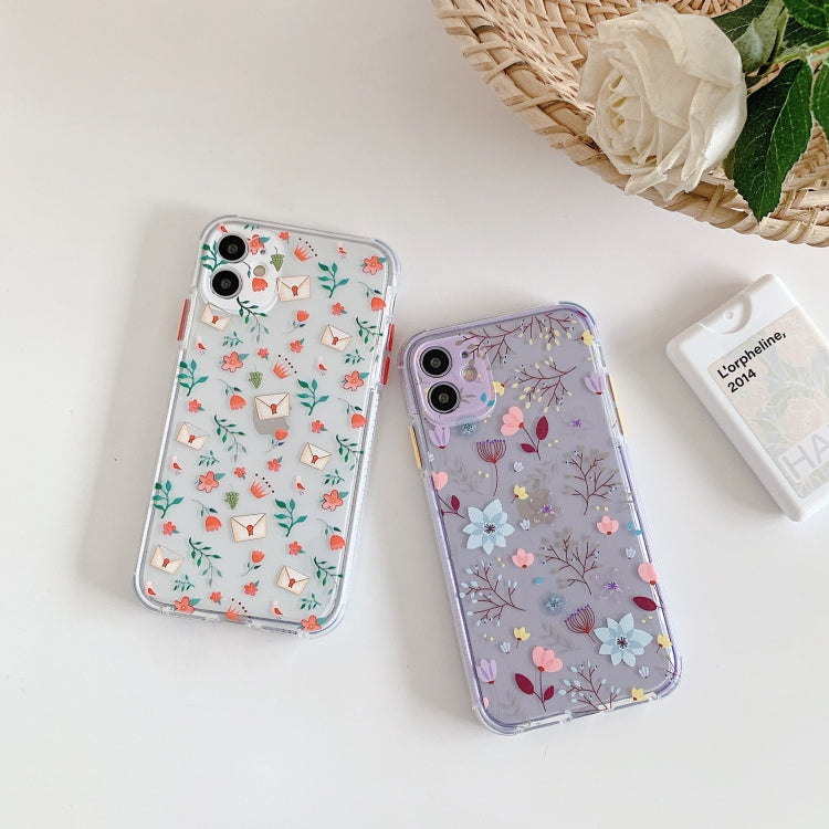 For iPhone 12 Pro Max Shockproof TPU Pattern Protective Case