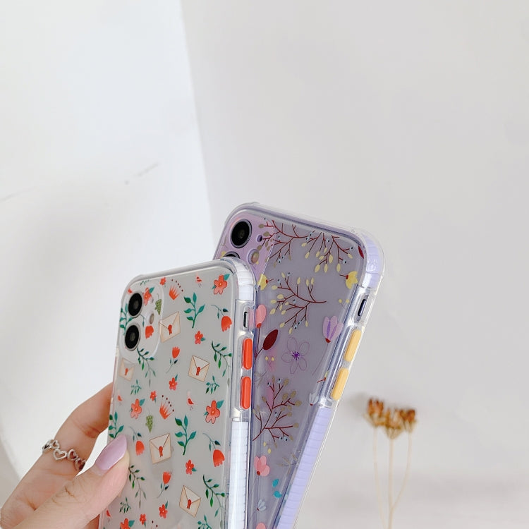 For iPhone 11 Pro Max Shockproof TPU Pattern Protective Case