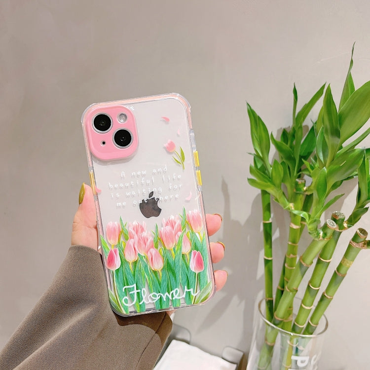For iPhone 11 Pro Max Shockproof TPU Pattern Protective Case