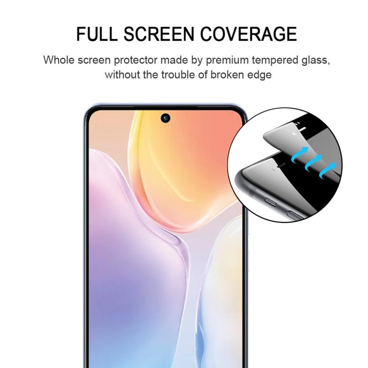 For vivo X70 Full Glue Full Cover Screen Protector Tempered Glass Film