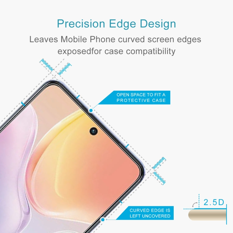For vivo X70 0.26mm 9H 2.5D Tempered Glass Film