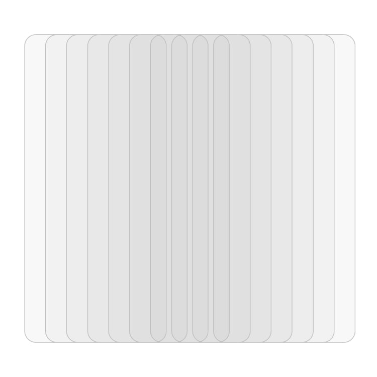 For vivo X70 / X70t 10 PCS 0.26mm 9H 2.5D Tempered Glass Film