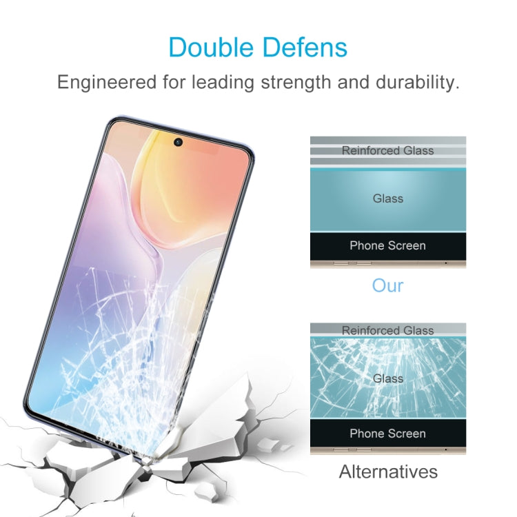 For vivo X70 / X70t 50 PCS 0.26mm 9H 2.5D Tempered Glass Film