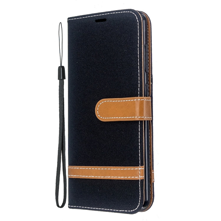 For Nokia 6.2 / 7.2 Color Matching Denim Texture Horizontal Flip PU Leather Case with Holder & Card Slots & Wallet & Lanyard