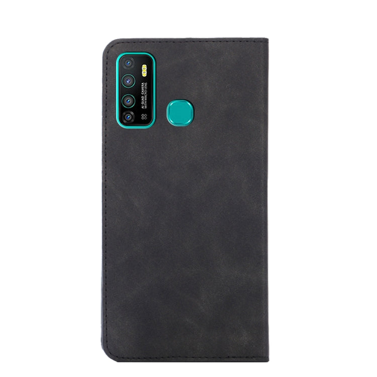 For Infinix Hot 9 / Note 7 Lite X655C Skin Feel Magnetic Horizontal Flip Leather Case with Holder & Card Slots
