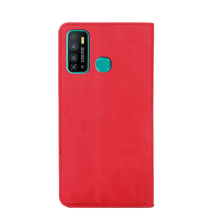 For Infinix Hot 9 / Note 7 Lite X655C Skin Feel Magnetic Horizontal Flip Leather Case with Holder & Card Slots
