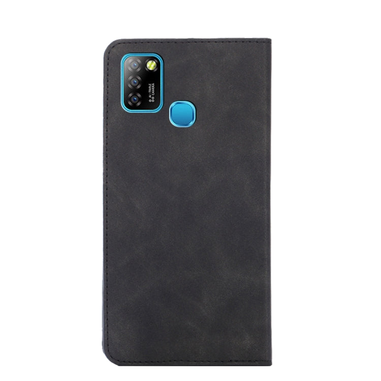 For Infinix Hot 10 Lite / Smart 5 X657 Skin Feel Magnetic Horizontal Flip Leather Case with Holder & Card Slots