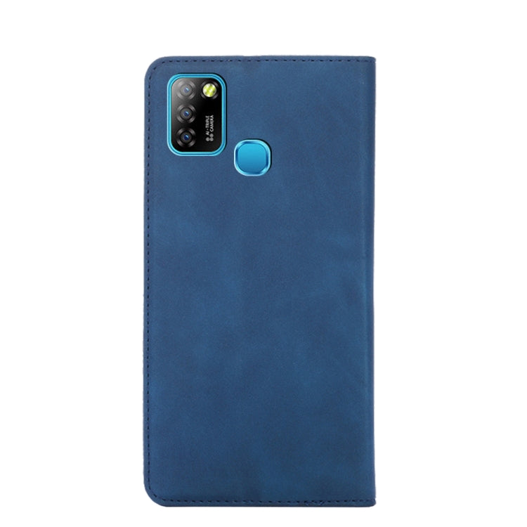 For Infinix Hot 10 Lite / Smart 5 X657 Skin Feel Magnetic Horizontal Flip Leather Case with Holder & Card Slots
