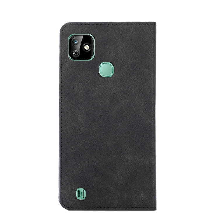 For Infinix Smart HD 2021 X612 Skin Feel Magnetic Horizontal Flip Leather Case with Holder & Card Slots