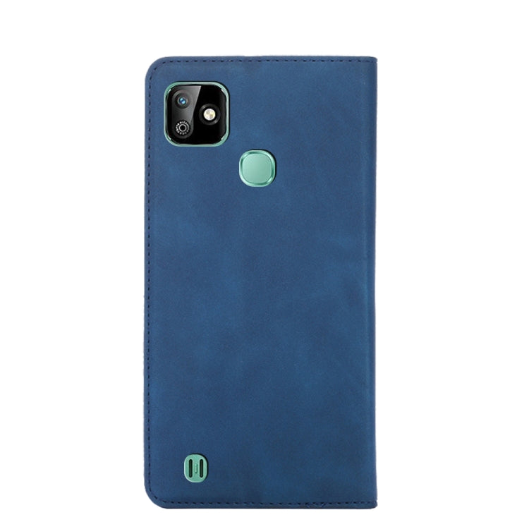 For Infinix Smart HD 2021 X612 Skin Feel Magnetic Horizontal Flip Leather Case with Holder & Card Slots