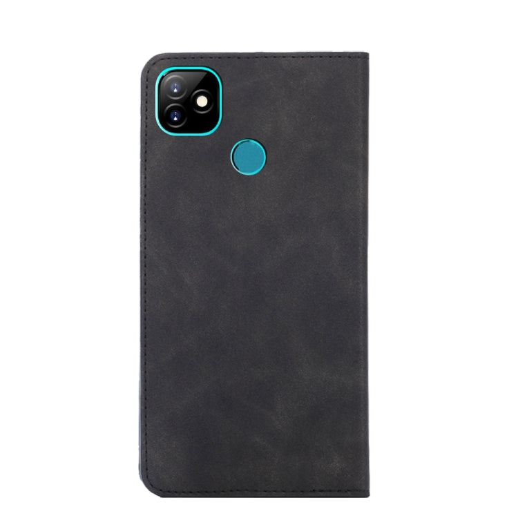 For Infinix Itel Vision 1 Skin Feel Magnetic Horizontal Flip Leather Case with Holder & Card Slots