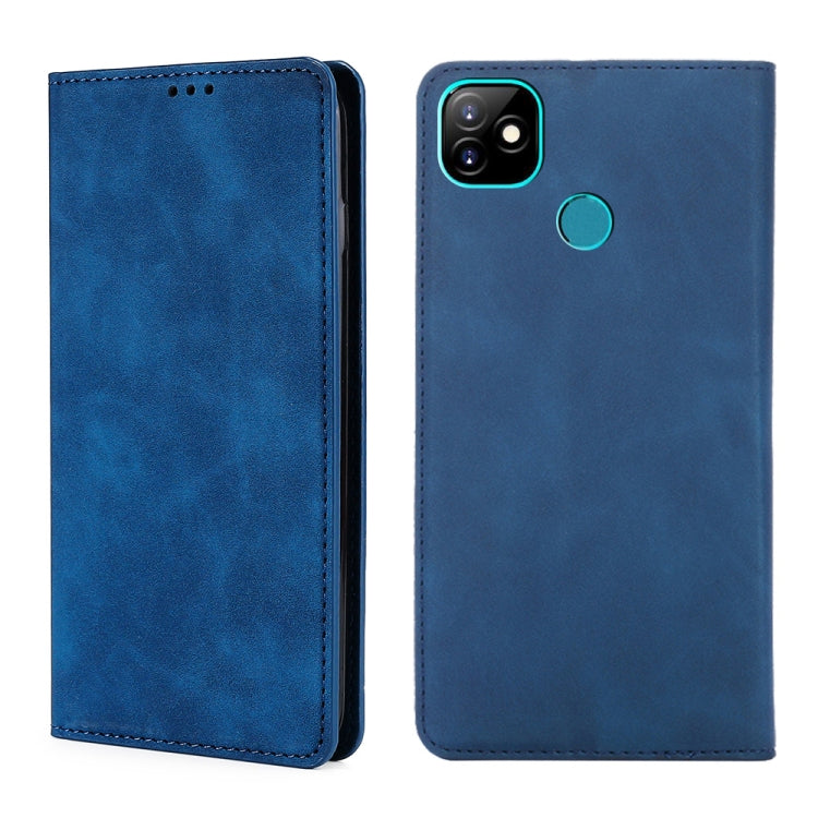 For Infinix Itel Vision 1 Skin Feel Magnetic Horizontal Flip Leather Case with Holder & Card Slots