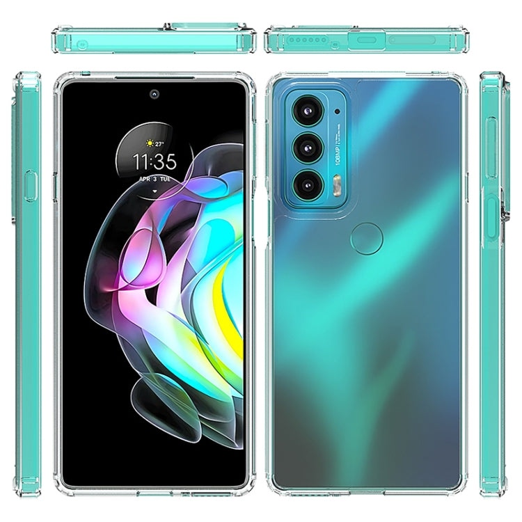 For Motorola Edge 20 Shockproof Scratchproof TPU + Acrylic Protective Case