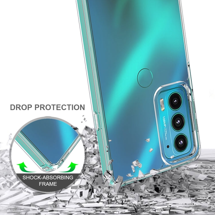 For Motorola Edge 20 Shockproof Scratchproof TPU + Acrylic Protective Case