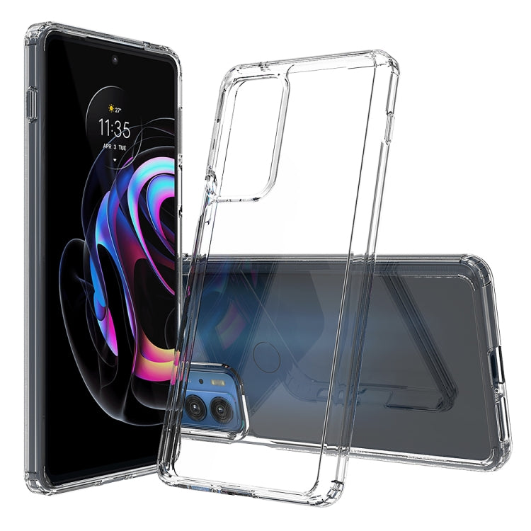 For Motorola Edge 20 Pro Shockproof Scratchproof TPU + Acrylic Protective Case