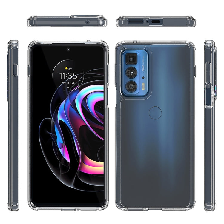 For Motorola Edge 20 Pro Shockproof Scratchproof TPU + Acrylic Protective Case