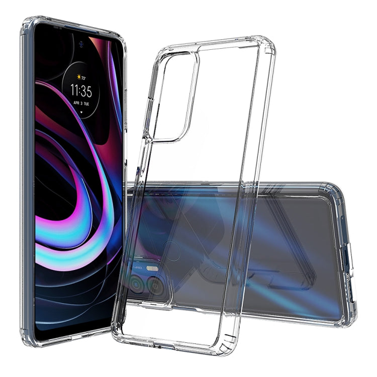 For Motorola Edge 2021 Shockproof Scratchproof TPU + Acrylic Protective Case