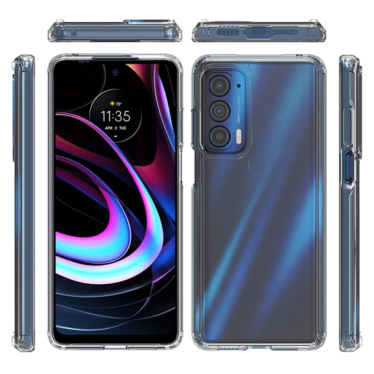 For Motorola Edge 2021 Shockproof Scratchproof TPU + Acrylic Protective Case