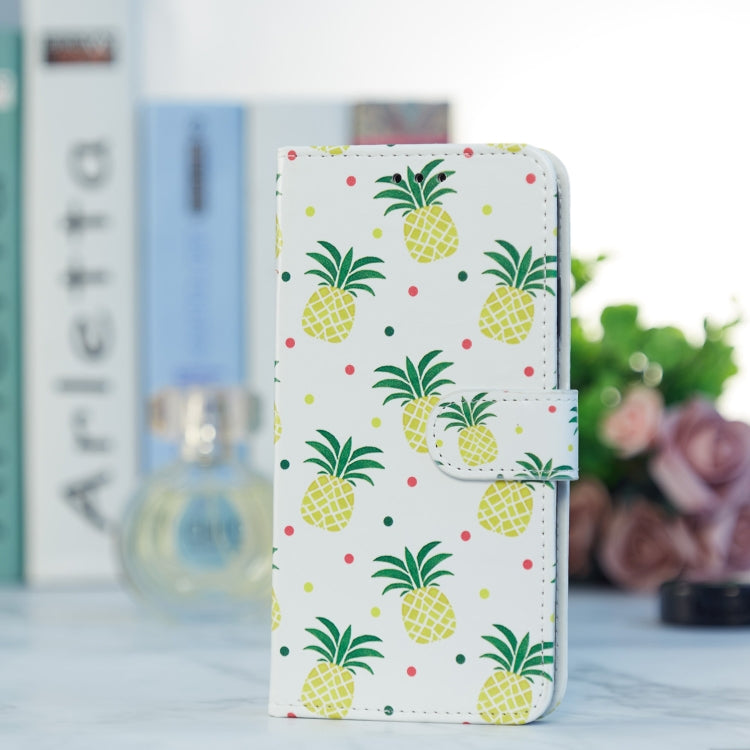 For iPhone 13 mini Painted Pattern Horizontal Flip Leather Case with Holder & Card Slots & Photo Frame