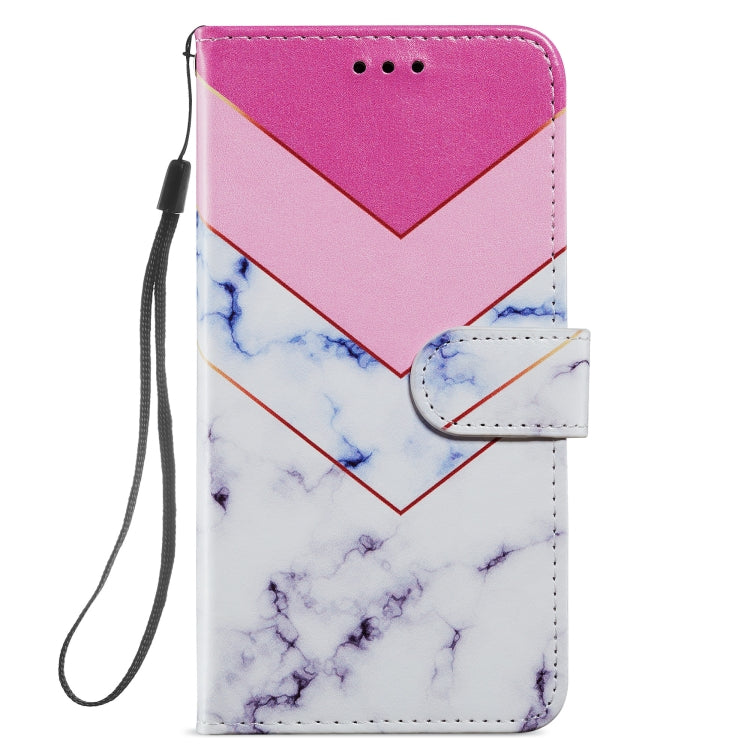 For iPhone 13 mini Painted Pattern Horizontal Flip Leather Case with Holder & Card Slots & Photo Frame