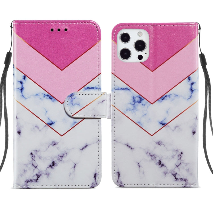 For iPhone 13 Pro Max Painted Pattern Horizontal Flip Leather Case with Holder & Card Slots & Photo Frame