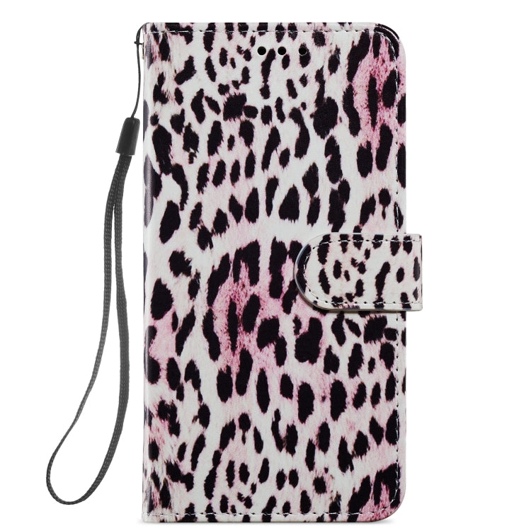 For iPhone 13 Pro Max Painted Pattern Horizontal Flip Leather Case with Holder & Card Slots & Photo Frame