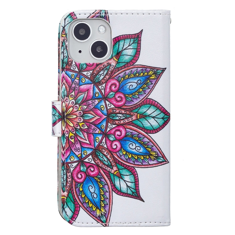 For iPhone 13 Horizontal Flip Leather Case with Holder & Card Slots & Photo Frame & Wallet