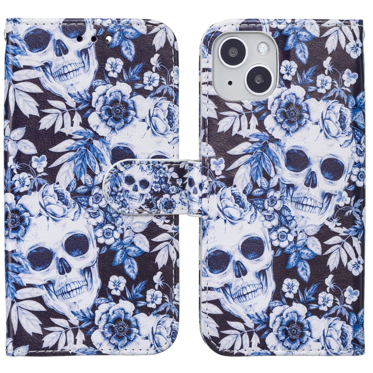 For iPhone 13 Horizontal Flip Leather Case with Holder & Card Slots & Photo Frame & Wallet