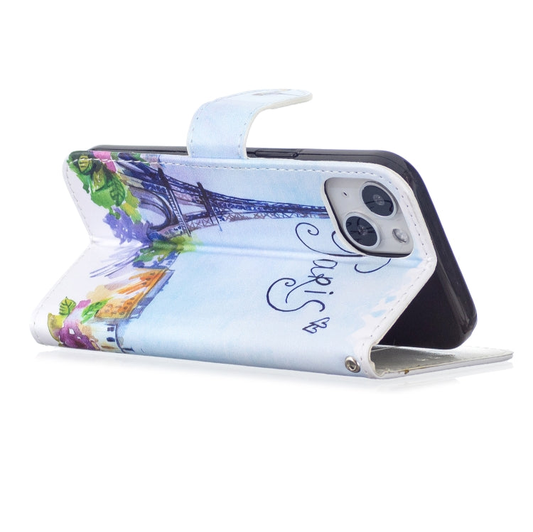 For iPhone 13 Horizontal Flip Leather Case with Holder & Card Slots & Photo Frame & Wallet