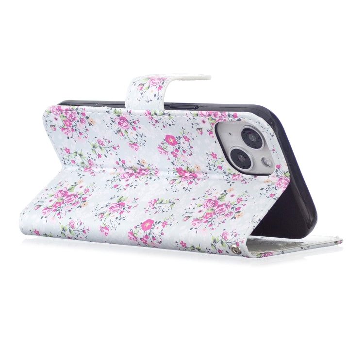 For iPhone 13 Horizontal Flip Leather Case with Holder & Card Slots & Photo Frame & Wallet