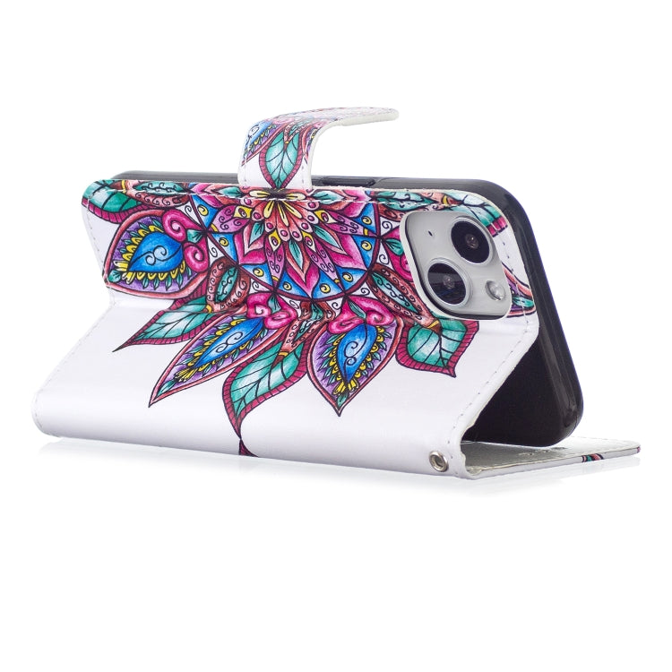 For iPhone 13 mini Horizontal Flip Leather Case with Holder & Card Slots & Photo Frame & Wallet