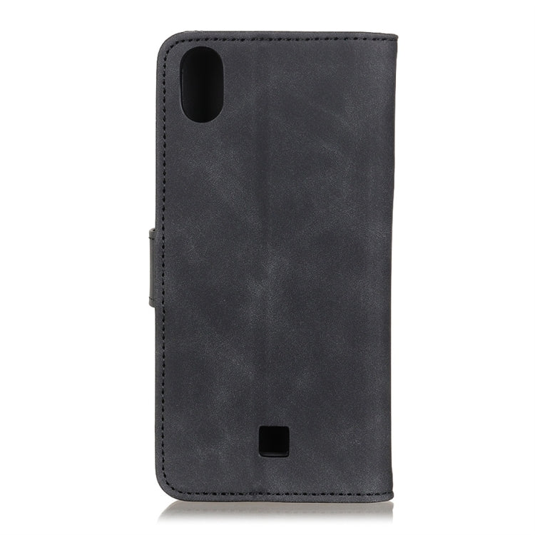 For LG K20 (2019) Retro Texture PU + TPU Horizontal Flip Leather Case with Holder & Card Slots & Wallet