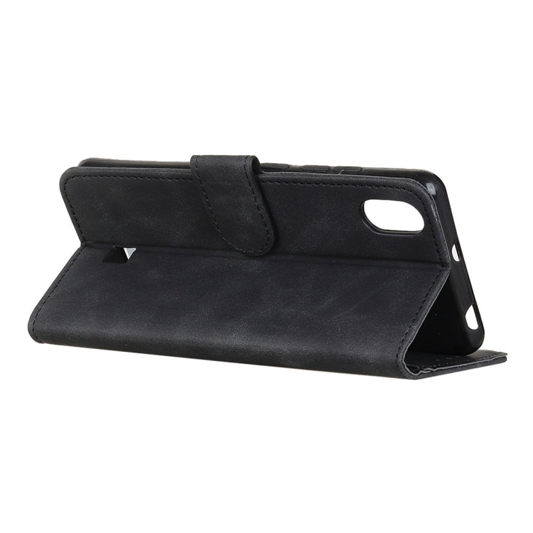 For LG K20 (2019) Retro Texture PU + TPU Horizontal Flip Leather Case with Holder & Card Slots & Wallet