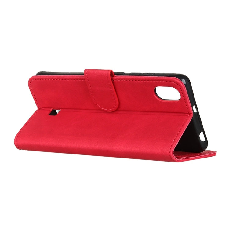 For LG K20 (2019) Retro Texture PU + TPU Horizontal Flip Leather Case with Holder & Card Slots & Wallet