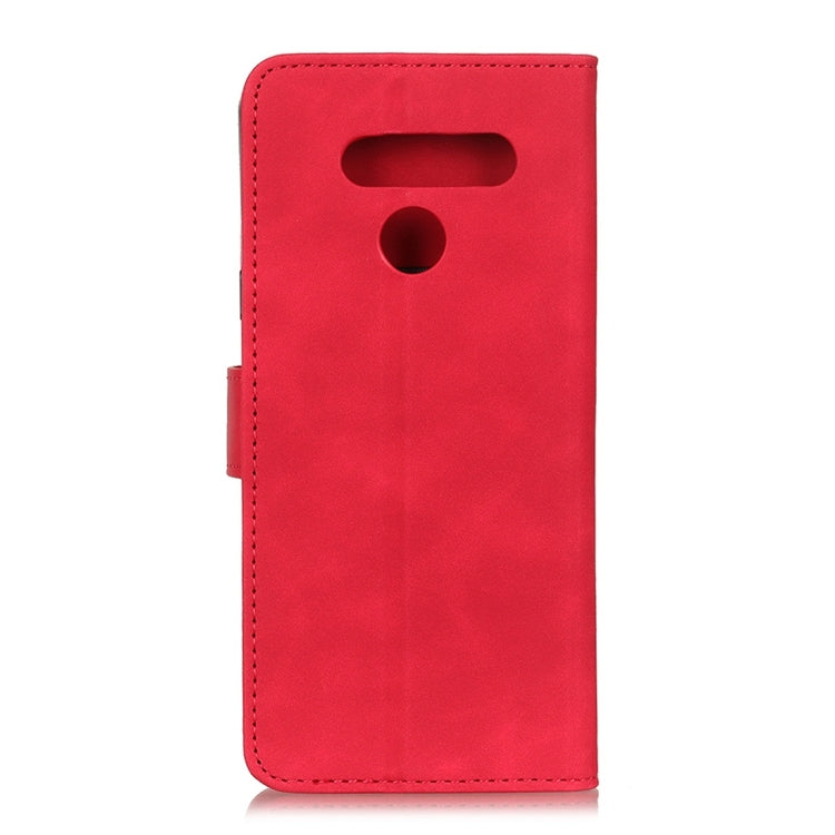 For LG Q60 / K50 Retro Texture PU + TPU Horizontal Flip Leather Case with Holder & Card Slots & Wallet