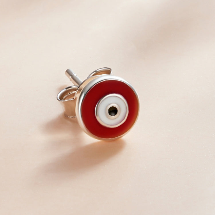 S925 Sterling Silver Demon Eye Women Earrings