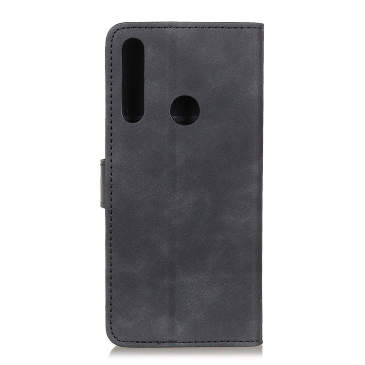 For Motorola Moto G8 Plus Retro Texture PU + TPU Horizontal Flip Leather Case with Holder & Card Slots & Wallet