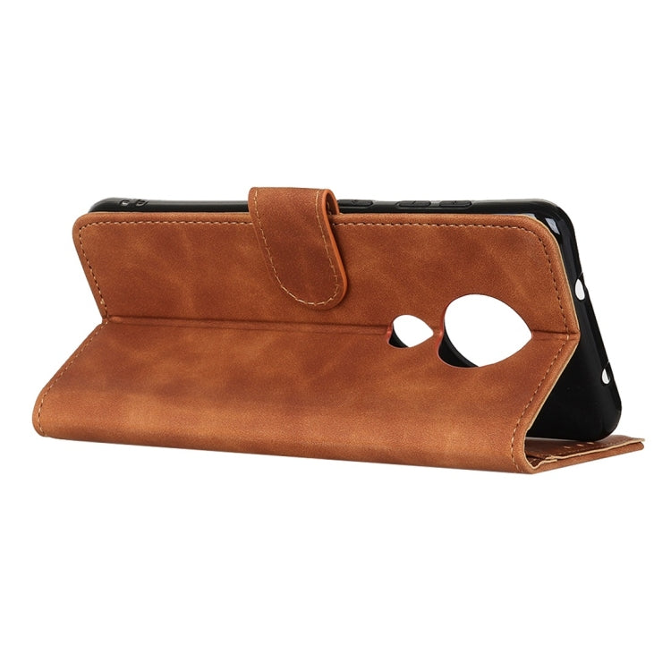 For Nokia 6.2 / 7.2 Retro Texture PU + TPU Horizontal Flip Leather Case with Holder & Card Slots & Wallet