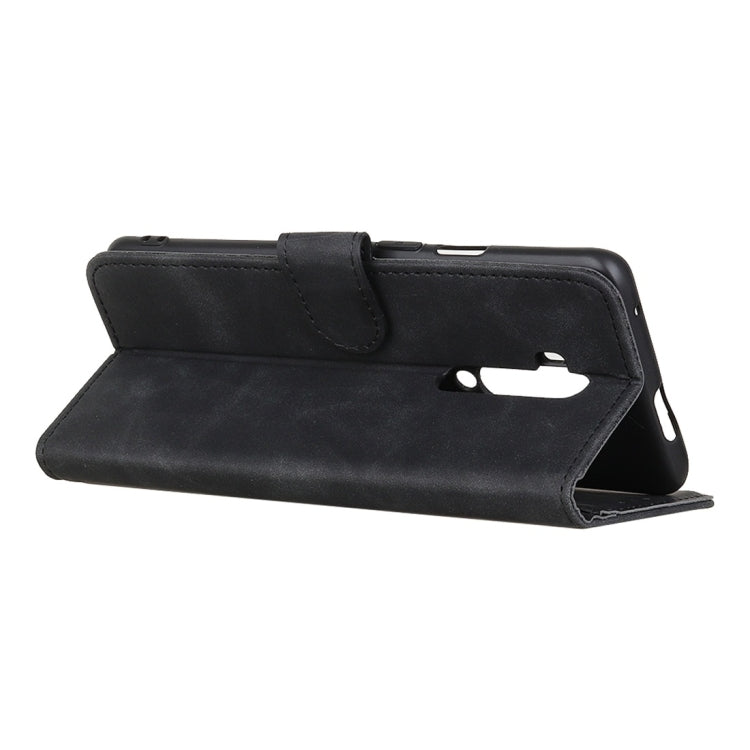 For OnePlus 7T Pro Retro Texture PU + TPU Horizontal Flip Leather Case with Holder & Card Slots & Wallet