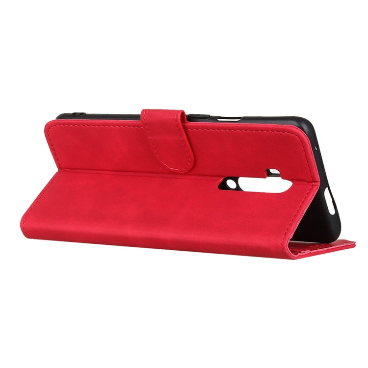 For OnePlus 7T Pro Retro Texture PU + TPU Horizontal Flip Leather Case with Holder & Card Slots & Wallet